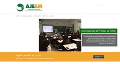 Desktop Screenshot of ajesm.com.br